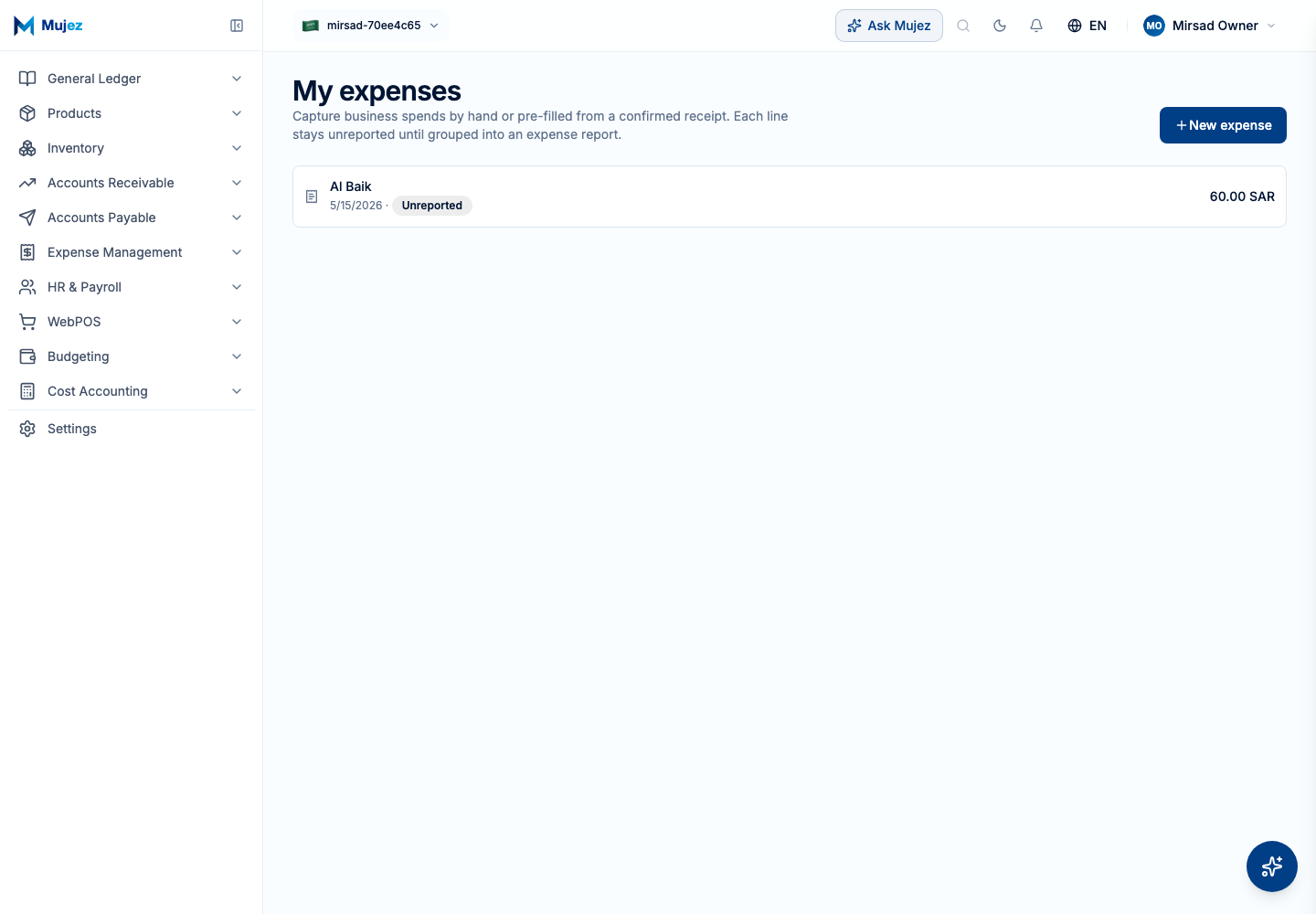 Save the expense.
